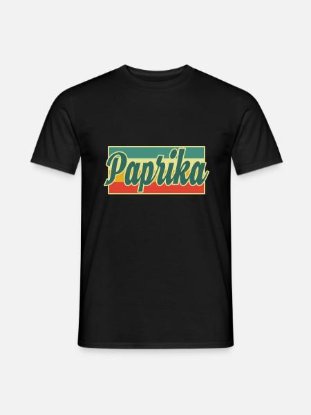 Paprika - T-shirt homme - noir