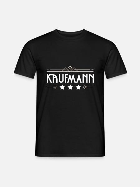 Kaufmann Beruf - Männer T-Shirt - Schwarz