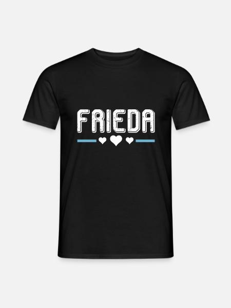 Frieda - T-shirt homme - noir