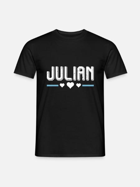 Julian - Men's T-Shirt - black