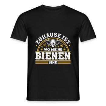 Bienenliebhaber Spruch Bienen Imker - Männer T-Shirt - Schwarz - Vorne - AI Model Male 178 light (178cm)