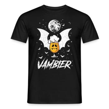 VamBier (Helloween Edition) - T-shirt homme - noir - Devant - AI Model Male 178 light (178cm)