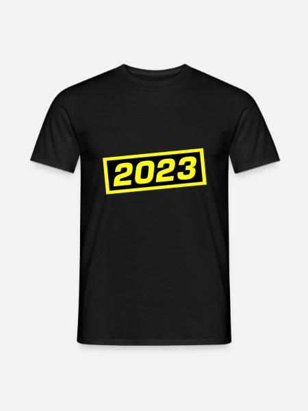 2023 year - Men's T-Shirt - black