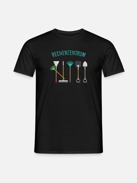 Garten Hobbygärtner Gärtner Rechenzentrum - Männer T-Shirt - Schwarz