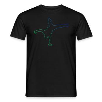 Bboy Bgirl Breakdance Homme Breakdance Breakdance - T-shirt homme - noir - Devant - AI Model Male 178 light (178cm)