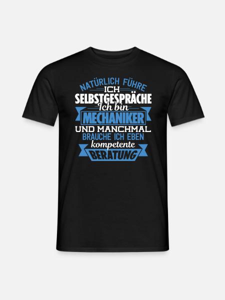 MECHANIKER - KOMPETENTE BERATUNG - Männer T-Shirt - Schwarz