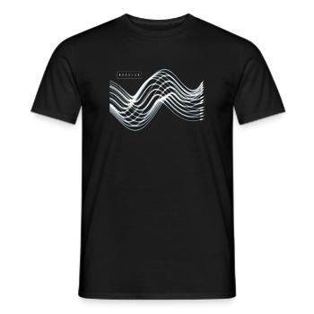 Synthétiseur modulaire Synthi Musique rétro - T-shirt homme - noir - Devant - AI Model Male 178 light (178cm)