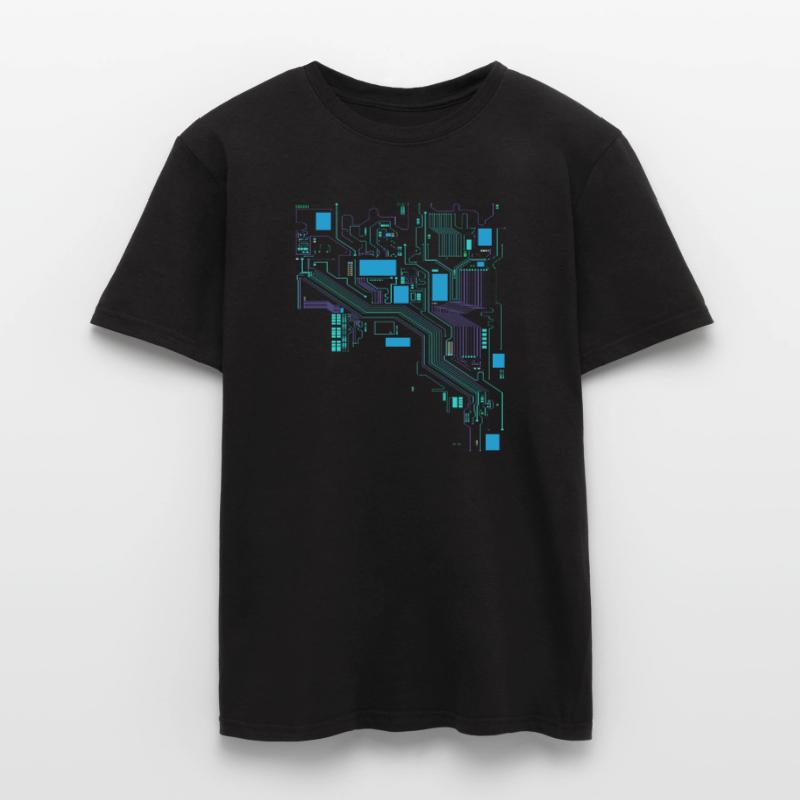 Computer Cpu Computer Scientist Hacker Men's T-Shirt