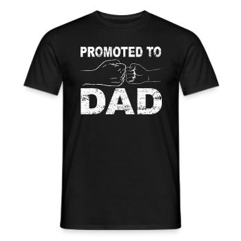 Retro Papa Outfit zum Vatertag - Männer T-Shirt - Schwarz - Vorne - AI Model Male 178 light (178cm)