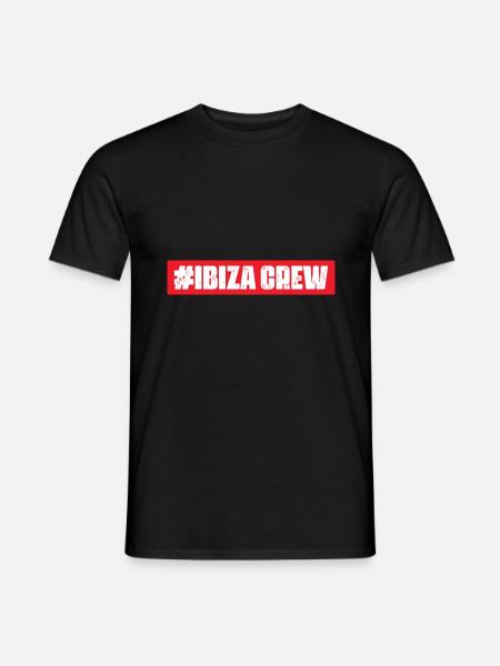 Ibiza Crew - Men's T-Shirt - black