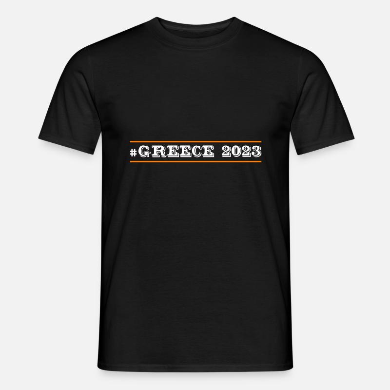 Greece 2023 - Männer T-Shirt - Schwarz
