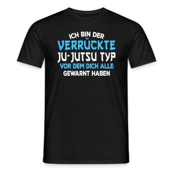 Ju Jutsu Training Ju-Jutsu Kampfsport Jiu Jitsu - Männer T-Shirt - Schwarz - Vorne - AI Model Male 178 light (178cm)