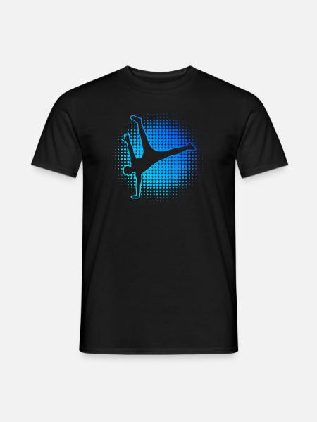 Break Dance Hip Hop Breakdance Herren Bboy - Männer T-Shirt - Schwarz