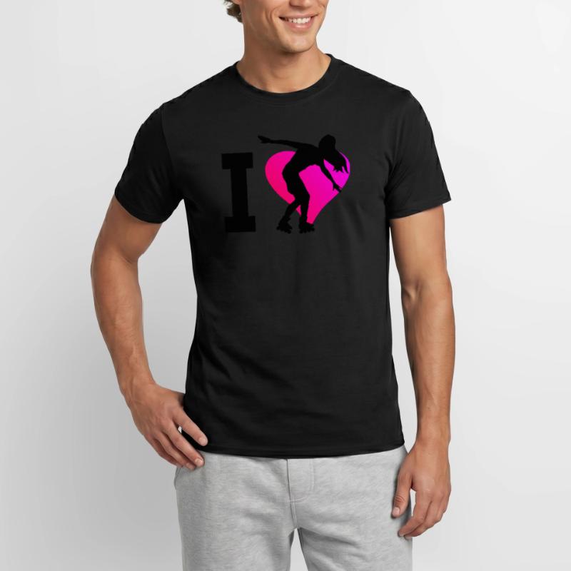 Roller Skating Roller Skates Roller Skating Rollerskat Men's T-shirt
