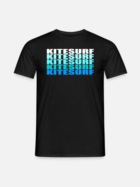 Kitesurf - T-shirt homme - noir
