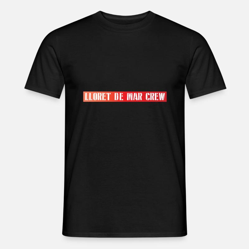 Lloret De Mar Crew - Männer T-Shirt - Schwarz