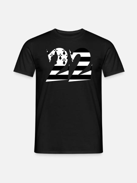 22 Britain flag - Men's T-Shirt - black