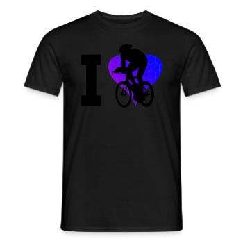 Vélo de route pour hommes Vélo de course Vélo de course Cyclisme de course - T-shirt homme - noir - Devant - AI Model Male 178 light (178cm)
