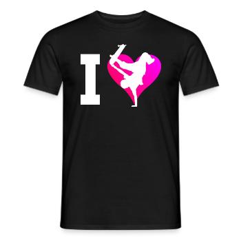 Skateboarder Skateboarder Skateboard Skater Hommes - T-shirt homme - noir - Devant - AI Model Male 178 light (178cm)