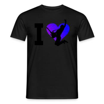Guitare électrique guitare classique guitare guitare - T-shirt homme - noir - Devant - AI Model Male 178 light (178cm)