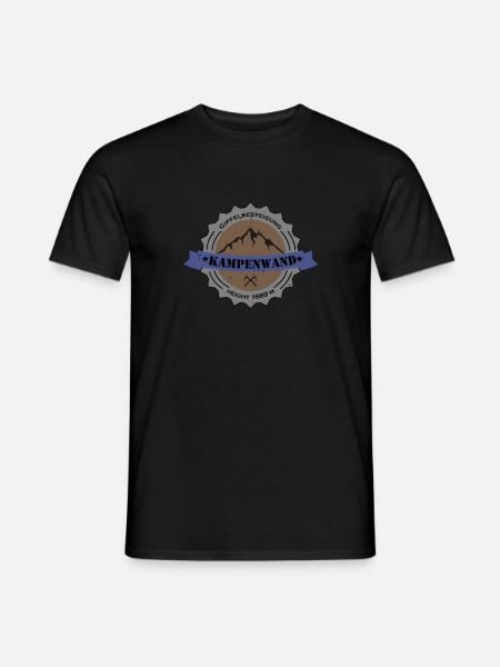 Gipfelbesteigung Kampenwand Height 1669 m - Männer T-Shirt - Schwarz