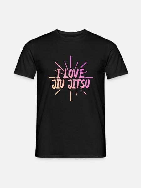 J’adore le Jiu Jitsu - T-shirt homme - noir