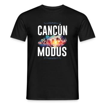 Cancun Mode - Men's T-Shirt - black - Front - AI Model Male 178 light (178cm)