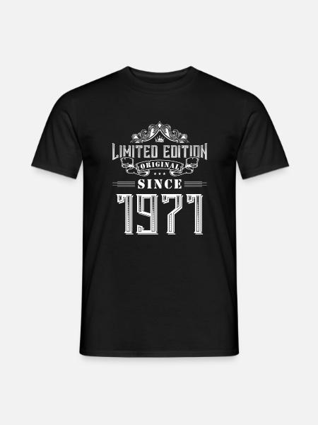 1971 limited edition - Männer T-Shirt - Schwarz