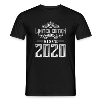 Édition limitée 2020 - T-shirt homme - noir - Devant - AI Model Male 178 light (178cm)