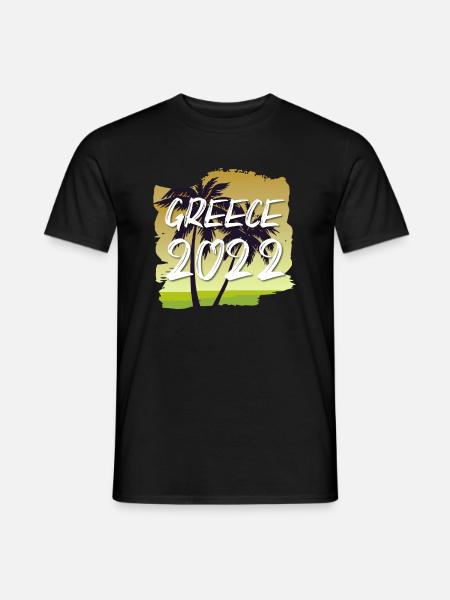 Greece 2022 - Männer T-Shirt - Schwarz
