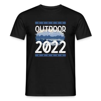 Extérieur 2022 - T-shirt homme - noir - Devant - AI Model Male 178 light (178cm)