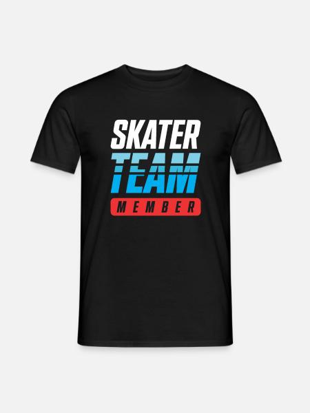 Skater Team - Men's T-Shirt - black