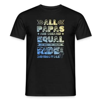 Bowling Split - Männer T-Shirt - Schwarz - Vorne - AI Model Male 178 light (178cm)