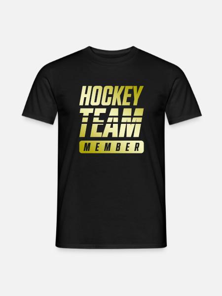 Hockey Team - Men's T-Shirt - black