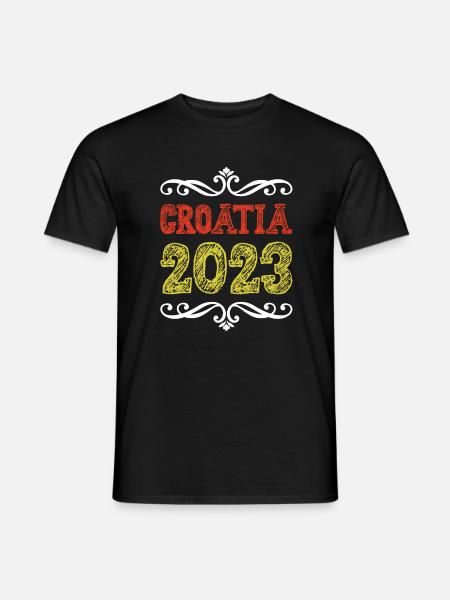 Croatia 2023 - Men's T-Shirt - black