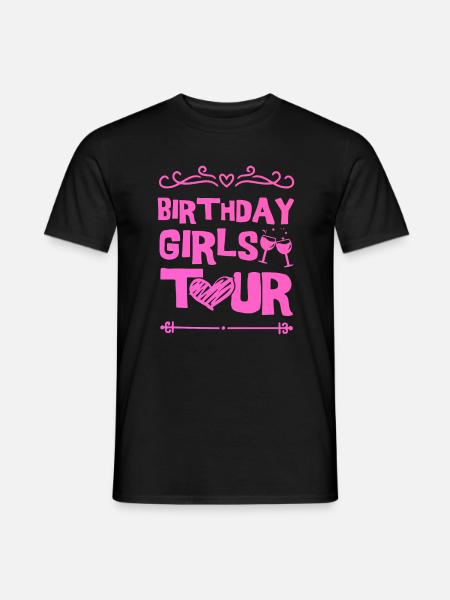Birthday Party Team - Men's T-Shirt - black