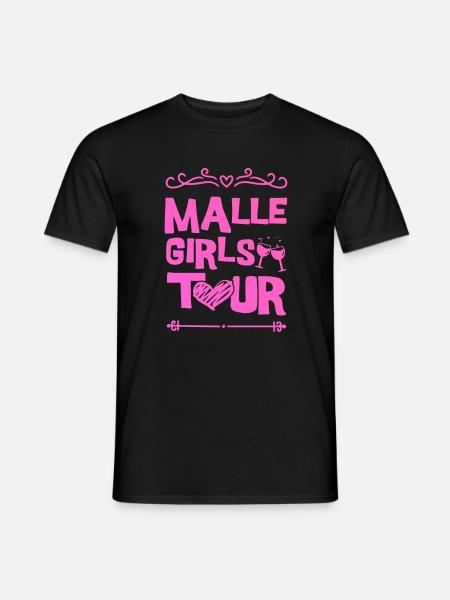 Malle Party Team - Men's T-Shirt - black