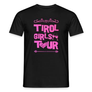 Tirol Party Team - Men's T-Shirt - black - Front - AI Model Male 178 light (178cm)