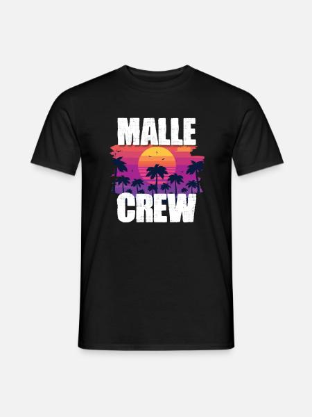 Malle Holidays - Men's T-Shirt - black