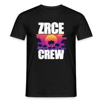 Zrce Urlaub - Männer T-Shirt - Schwarz - Vorne - AI Model Male 178 light (178cm)
