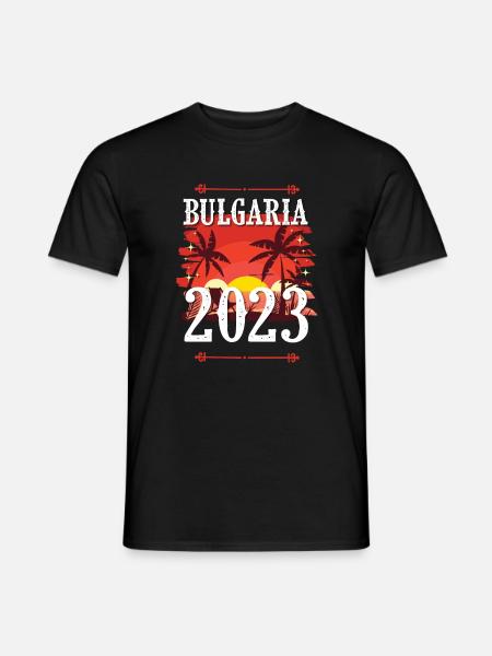 Bulgaria 2023 - Men's T-Shirt - black