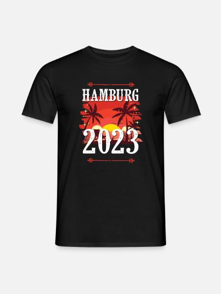 Hamburg 2023 - Men's T-Shirt - black