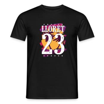 Lloret De Mar 23 Trikot 2023 - Männer T-Shirt - Schwarz - Vorne - AI Model Male 178 light (178cm)