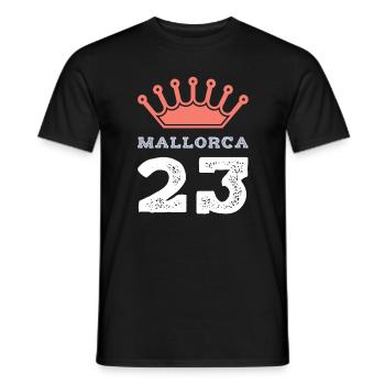 Mallorca 23 Jersey 2023 - Men's T-Shirt - black - Front - AI Model Male 178 light (178cm)