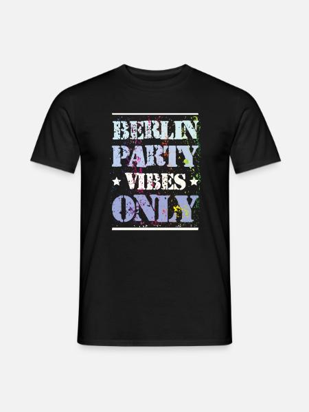 Berlin Party Vibes - Men's T-Shirt - black
