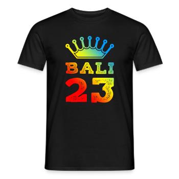 Bali 23 Jersey 2023 - Men's T-Shirt - black - Front - AI Model Male 178 light (178cm)