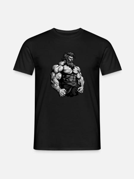 Bodybuilder Muscles Workout Gym - T-shirt homme - noir