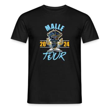 Malle 2024 Squelette - T-shirt homme - noir - Devant - AI Model Male 178 light (178cm)