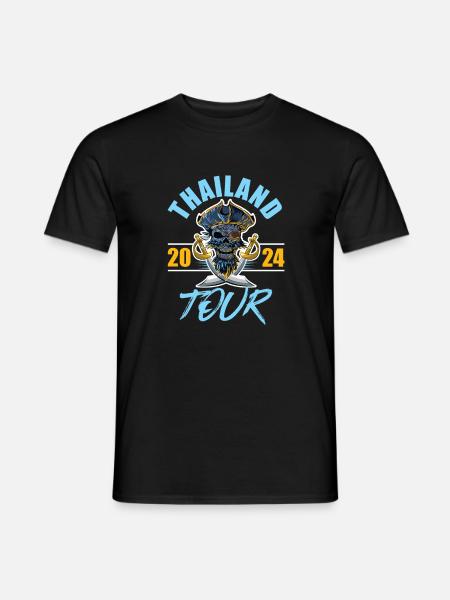 Thailand 2024 Skeleton - Men's T-Shirt - black