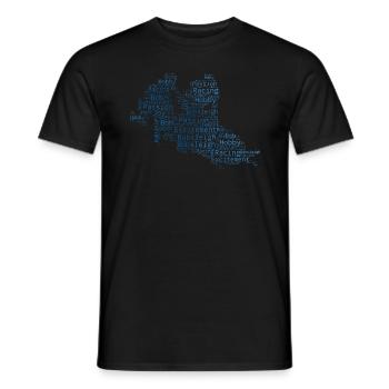 Zweierbob Bob fahren Bobsport Bob Herren Damen - Männer T-Shirt - Schwarz - Vorne - AI Model Male 178 light (178cm)
